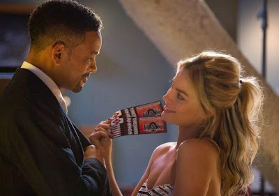 Margot Robbie and Will Smith in Focus