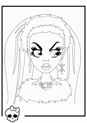 Monster High Coloring Pages