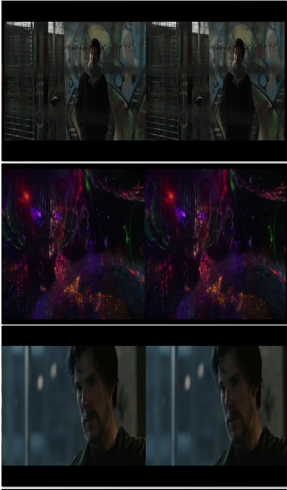 Capturas de la película.
