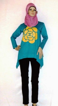 Baju Kaos Ola Chanel BKM2110 Baju Kaos Ola Chanel BKM2110