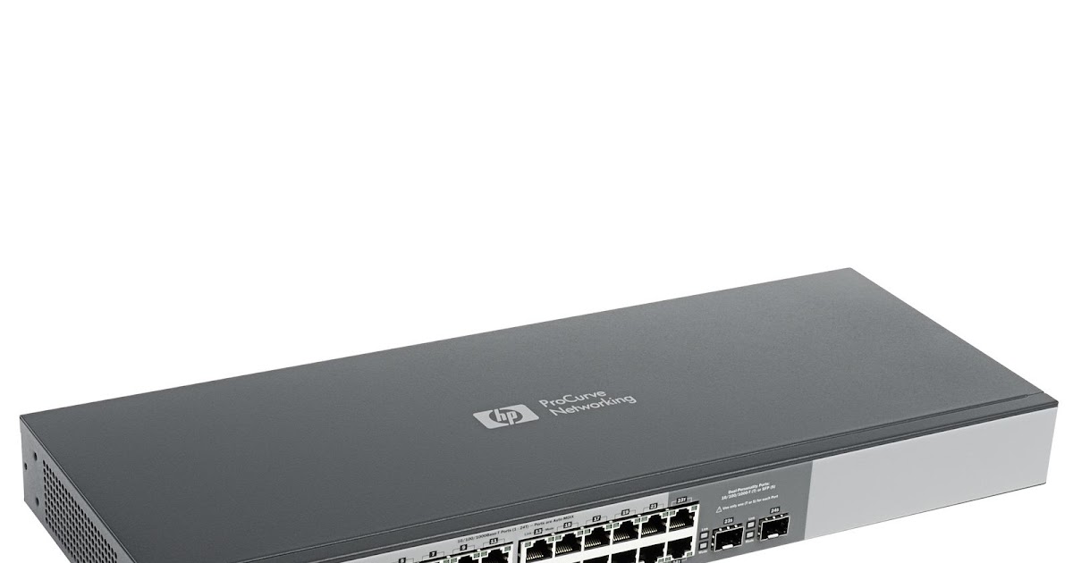 Switch Gigabit 24 Port Managed HP Procurve 1810 G24 (J9450A) Twins Net