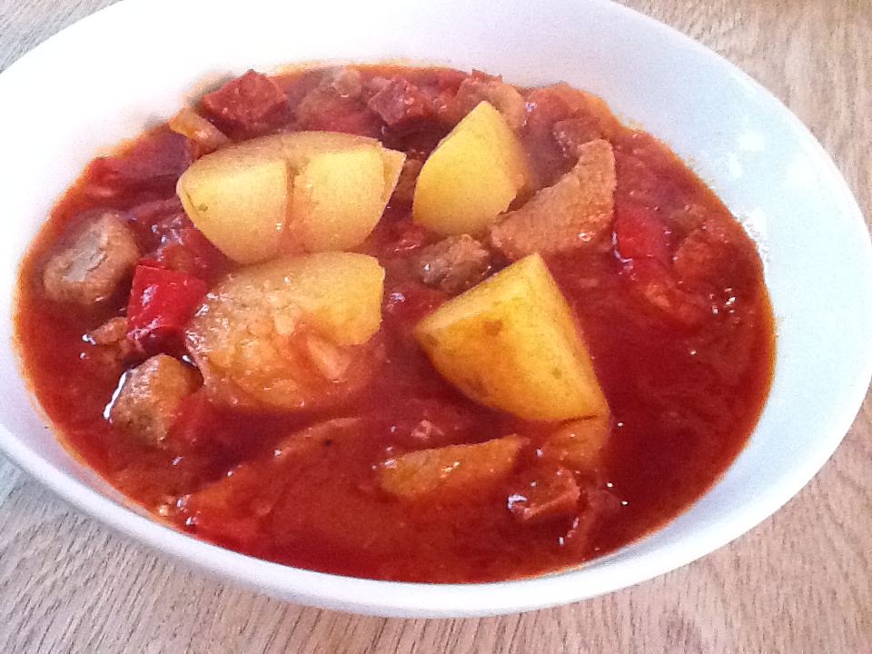 The Rachel Allen Easy Meals Challenge by Lynda Day 109 Spanish pork stew