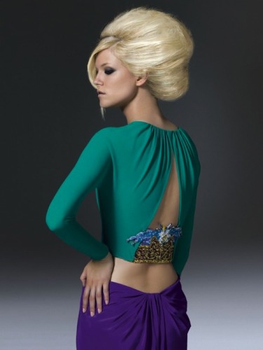 VESTIDO NOCHE VERSACE vestido noche versace: