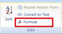 Cara menghitung angka di microsoft word 2007, cara hitung angka 2