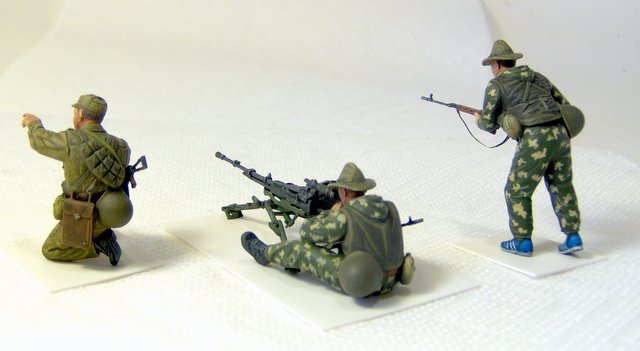 Collectible model Plastic model kit Figure Soviet special troops Soviet-Afghan war 1979-1988 ICM 35501 Scale 1/35 Hobby modeling