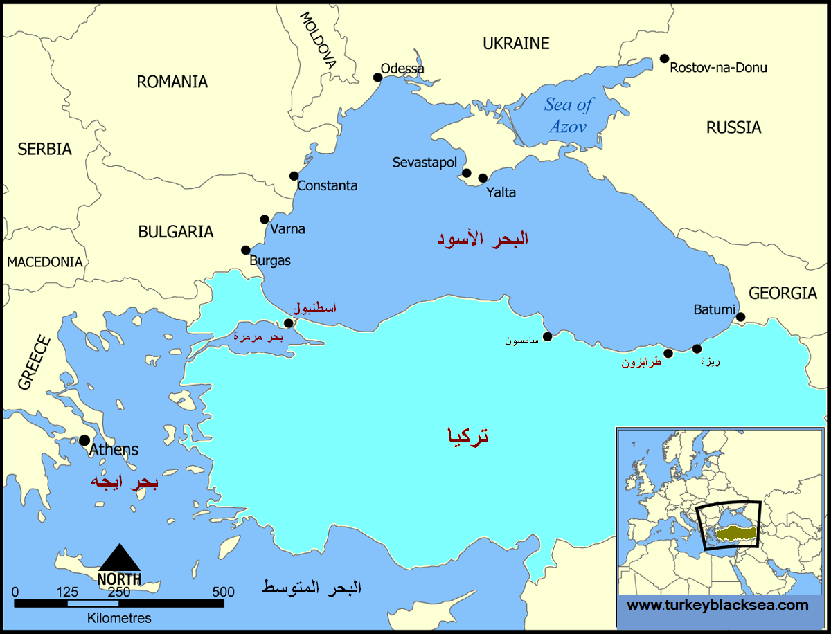 خرائط تركيا من جوجل