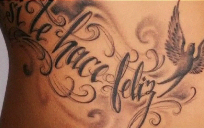 Tatuajes de Letras Románticos