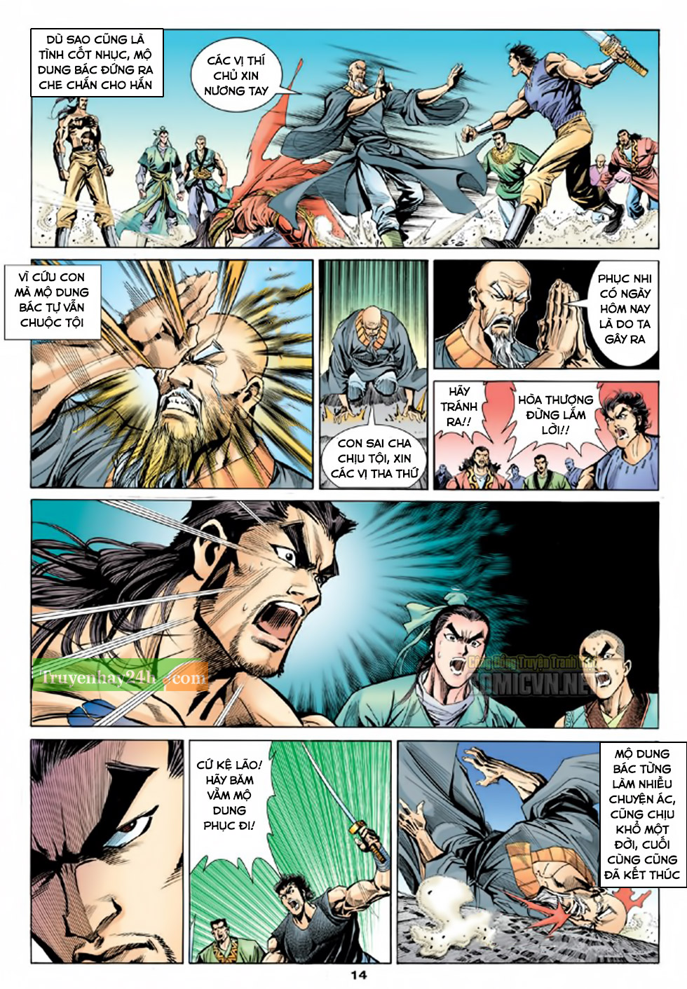 Thiên Long Bát Bộ chap 100