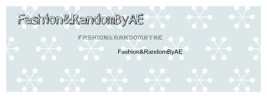 Fashion&RandomByAE