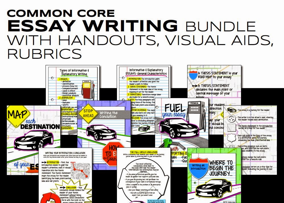 Common Core Essay Writing Materials