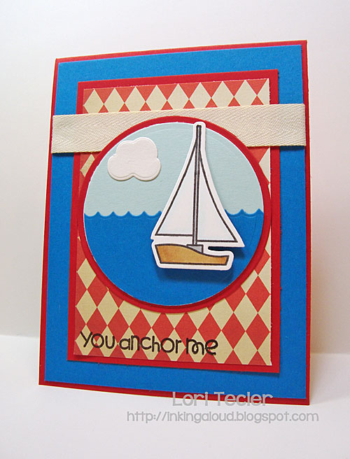 You Anchor Me card-designed by Lori Tecler/Inking Aloud-stamps from Paper Smooches You Anchor Me card-designed by Lori Tecler/Inking Aloud-stamps from Paper Smooches
