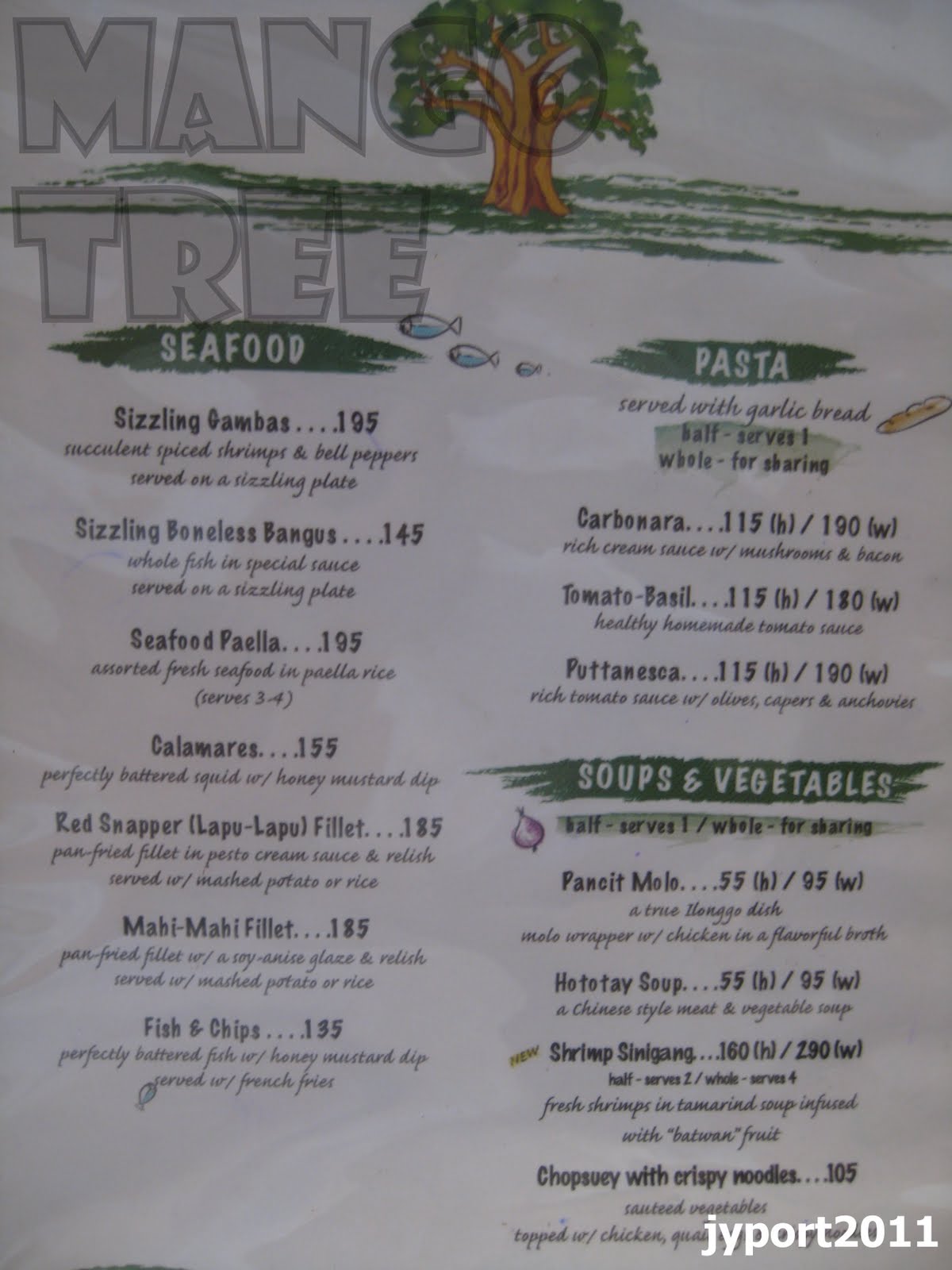 The Hungry Tourist Eats Mango Tree