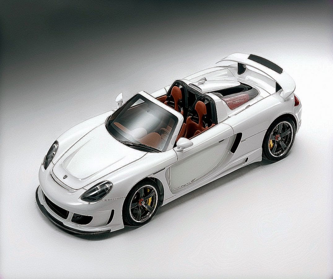 White Porsche Carrera Gt Wallpaper Hd
