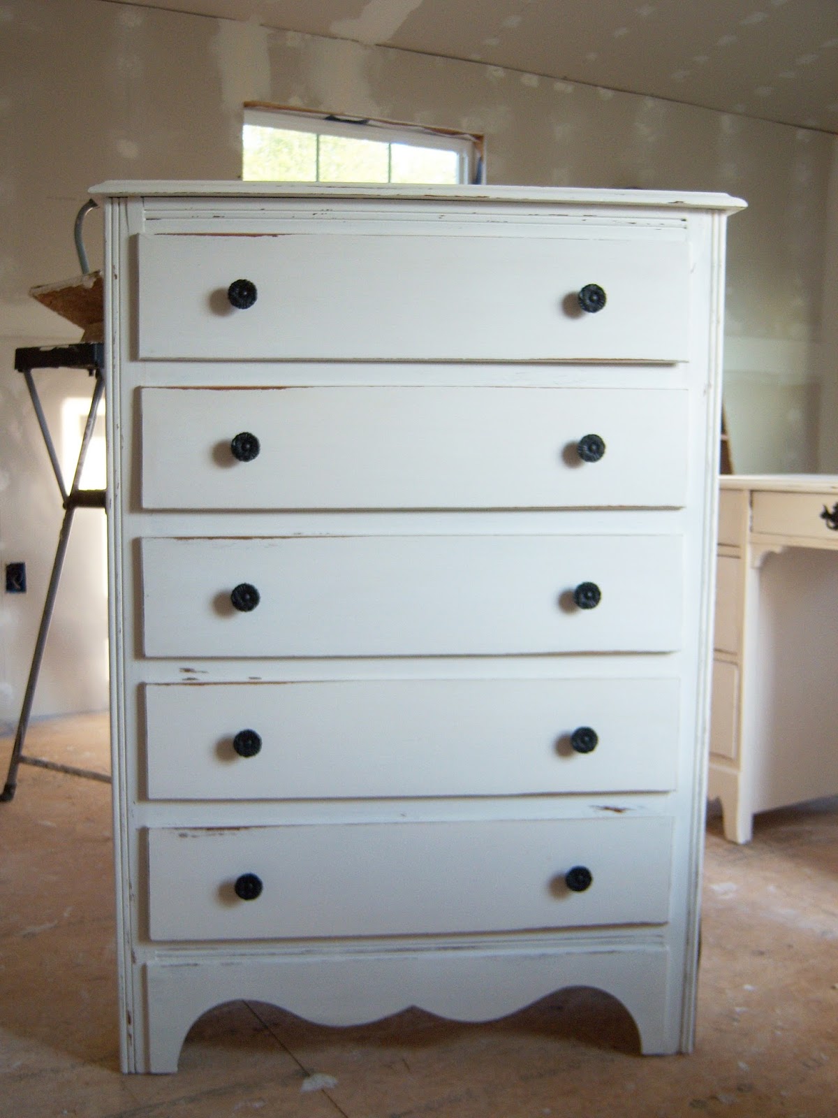 Shoregirl's Creations Chalk Painted Dresser