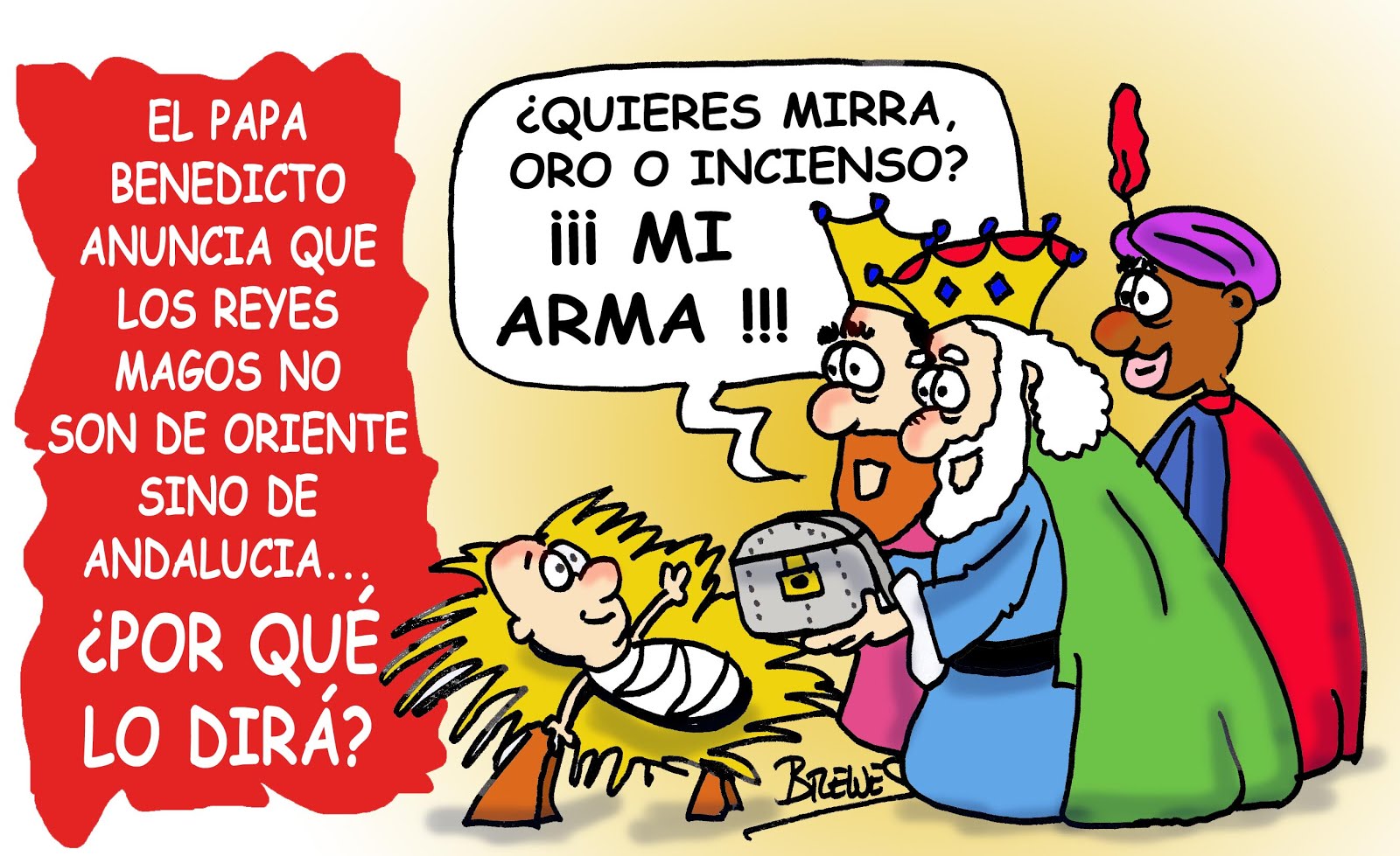 Chistes graficos REYES+MAGOS+ANDALUCES