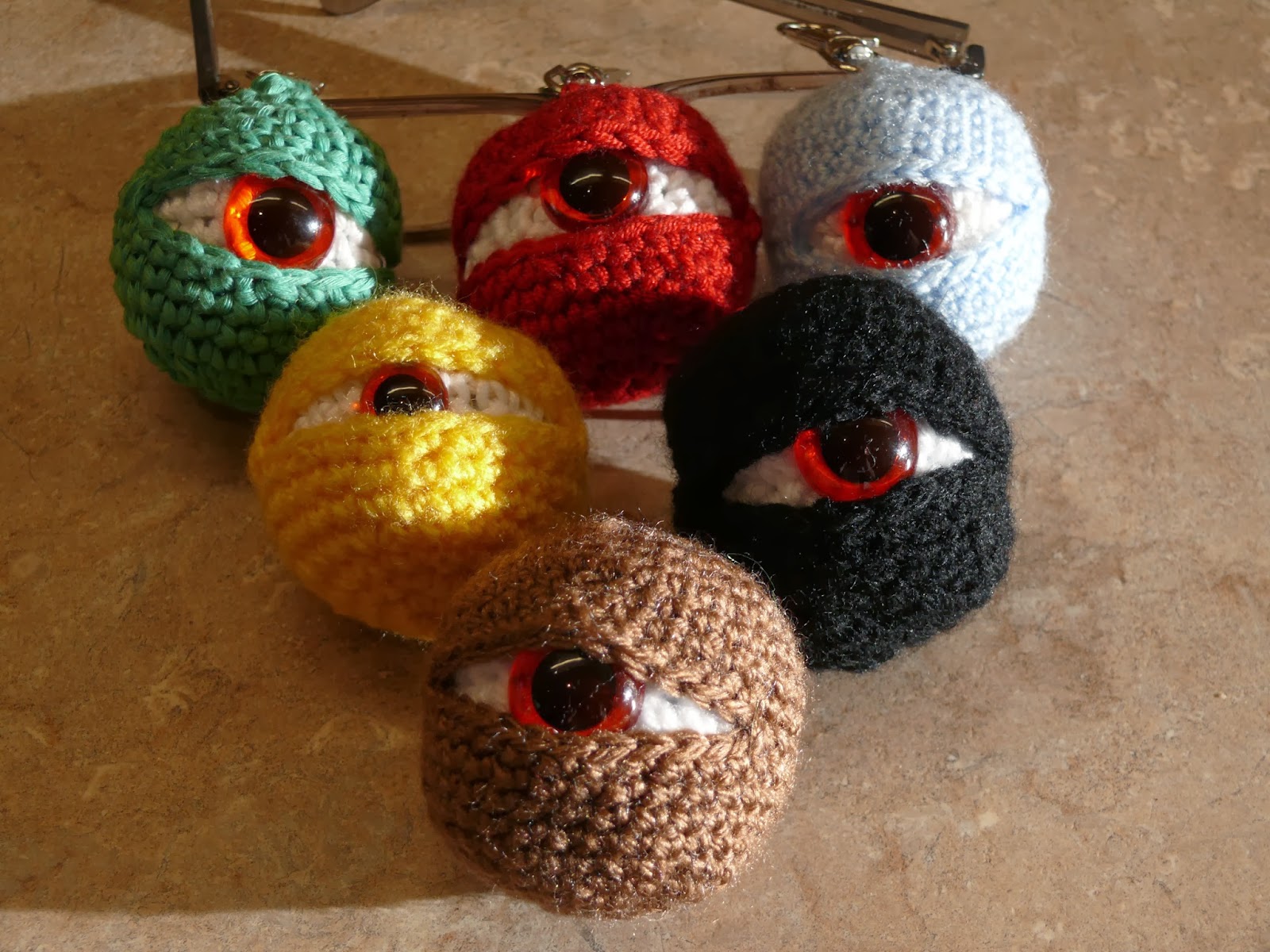 Crochet eyes, spinning and enormous doilies!