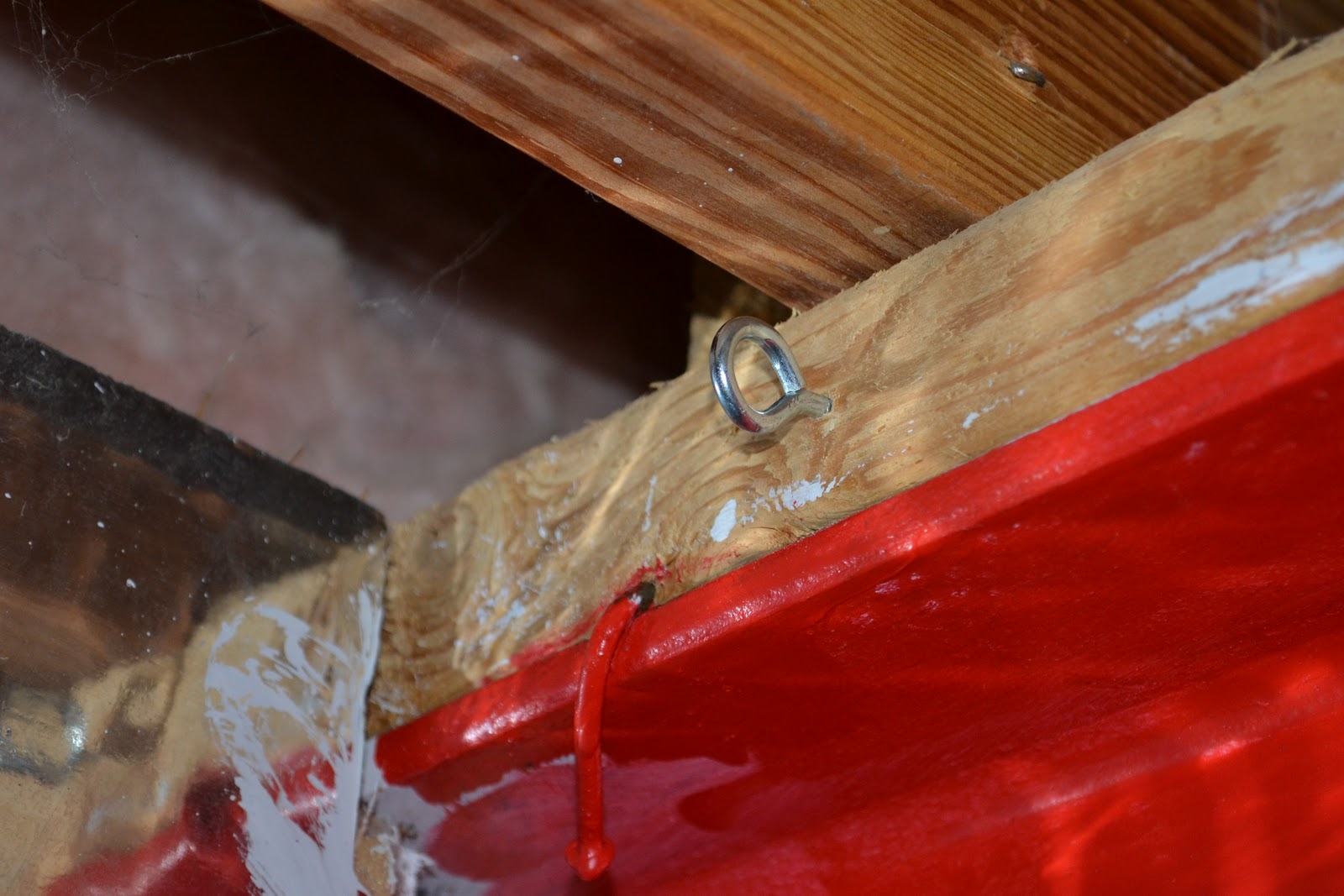 Sunny Carrier Basement Playroom Update and Wire Curtain Rod DIY