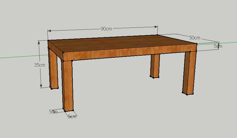 meja balajar sederhana dengan sketchup untung 3 dimensi meja balajar sederhana dengan sketchup untung 3 dimensi