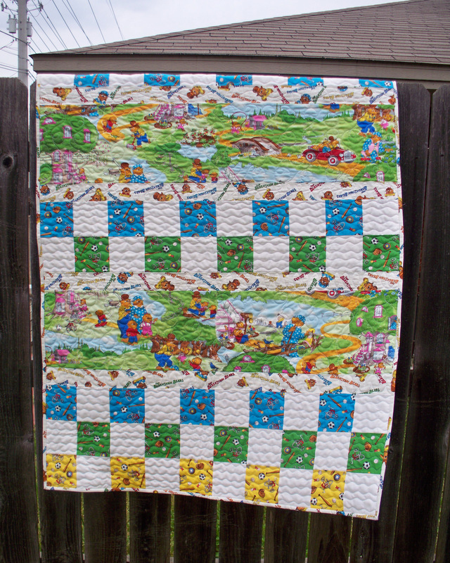 William's Finished Berenstain Bears Quilt » By Hilary Jordan