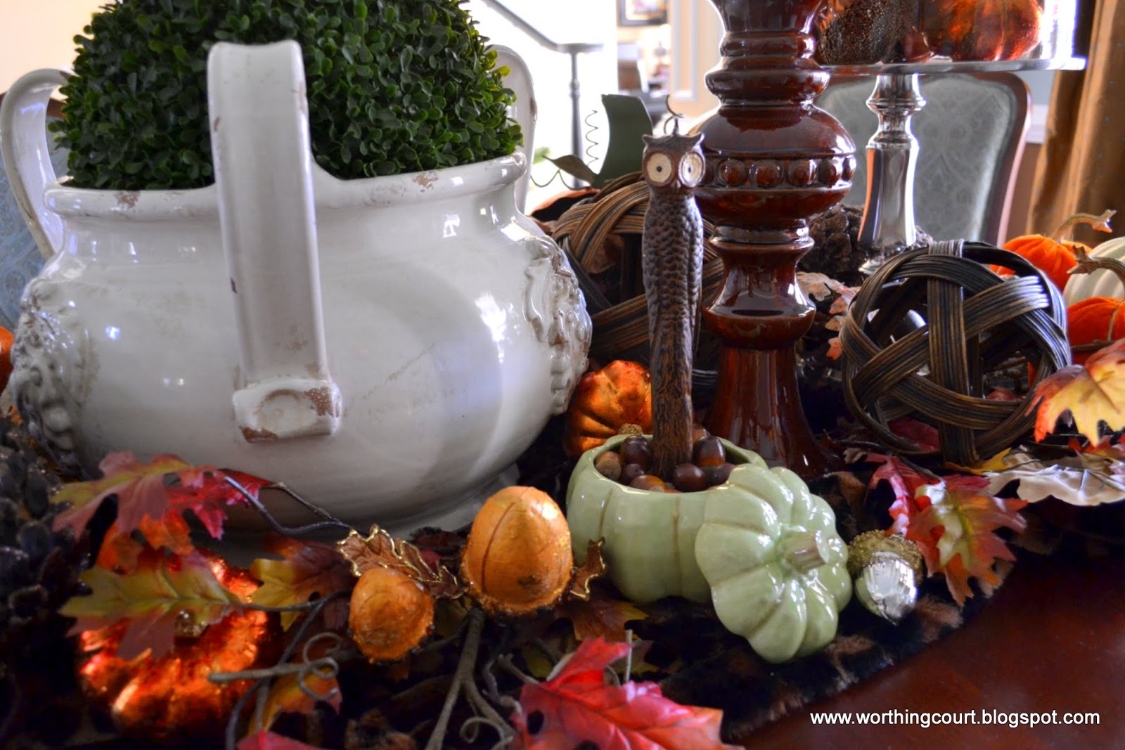 Fall Decorating Ideas From Nancy's Worthing Court