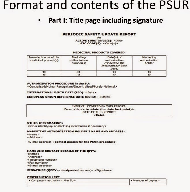 GACRYourDoorToFuture The Periodic Safety Update Report(PSUR