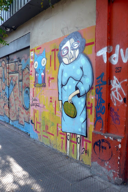 street art in santiago de chile barrio patronato arte callejero by naska and santana