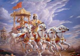 Krishna and Arjuna