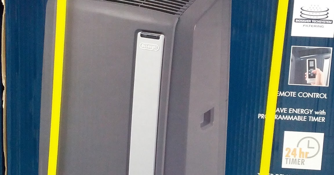 DeLonghi Pinguino AN125HPEKC Portable Air Conditioner Costco Weekender