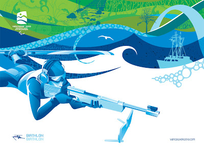 Free Vancouver 2010 Olympic Winter Games PowerPoint Background 29