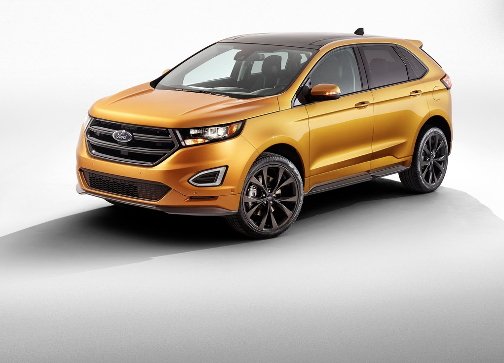 Edge 2015 Ford Edge yellow