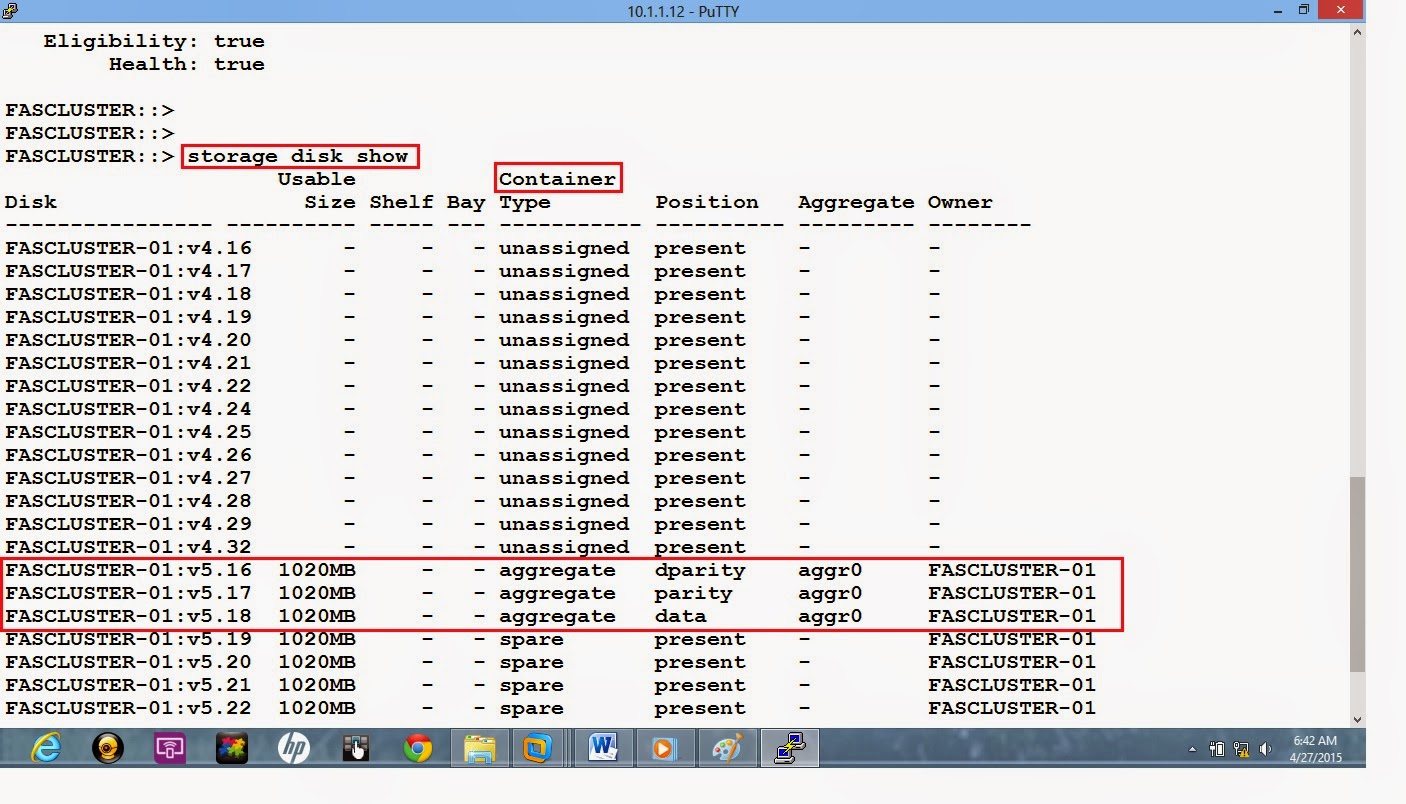 Remote Infrastructure Management NetApp CMode Disk Management