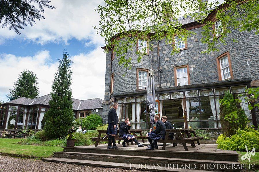 Gemma & Kevin's Moffat House Hotel Wedding Photography Duncan Ireland