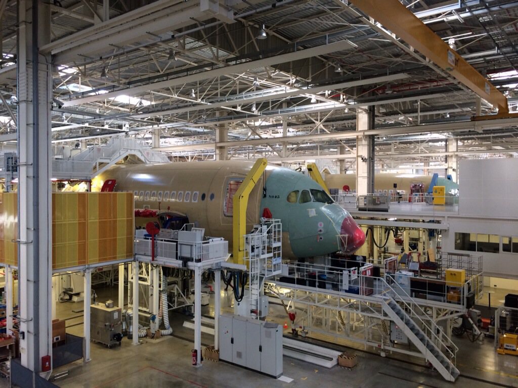 A350 XWB News Toilets supplied by Zodiac Aerospace impacting A350 FAL.