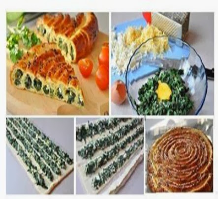 torta salata arrotolata con ricotta e spinaci (clicca e condividi)
