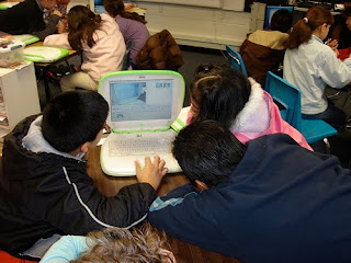 Students at a Computer