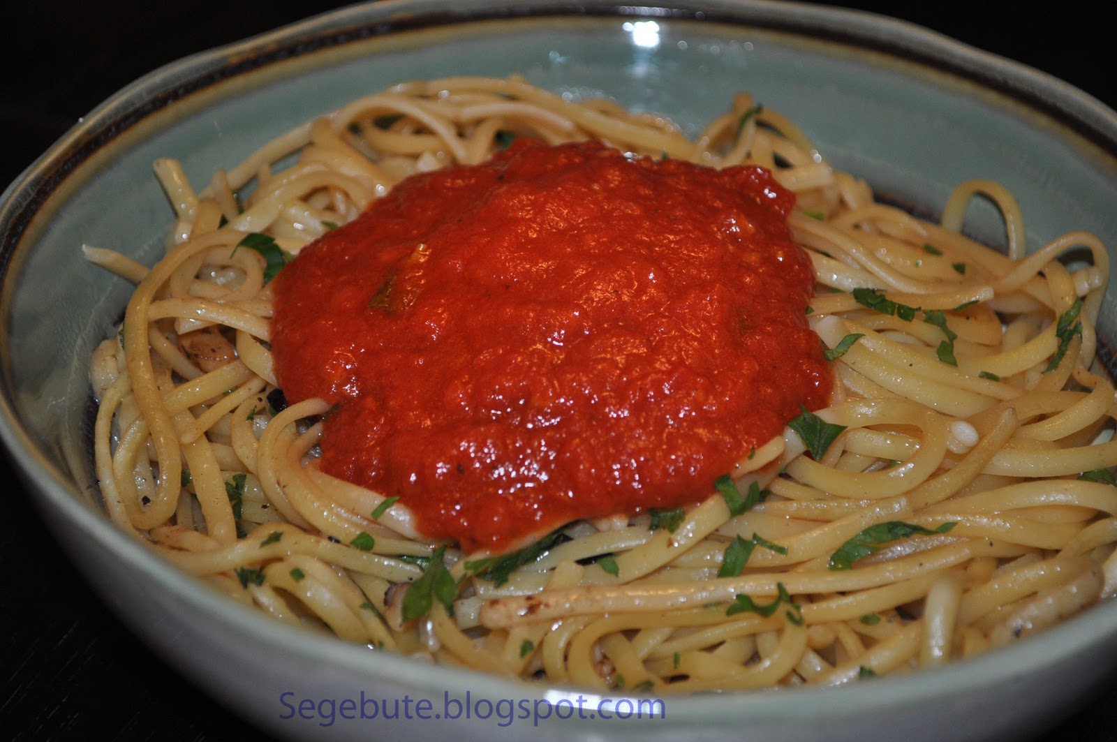 SEGEBUTĖS UŽRAŠAI Marinara padažas