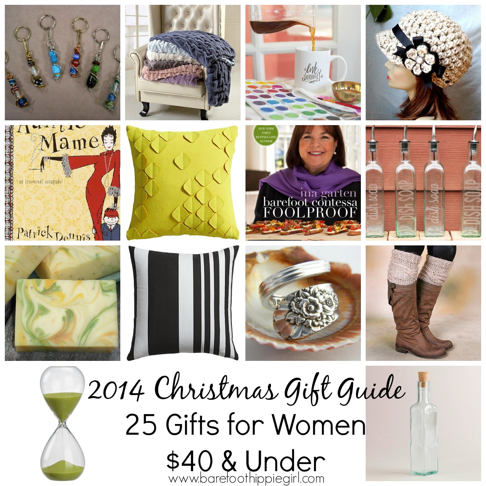 Barefoot Hippie Girl Holiday Gift Guide for Women