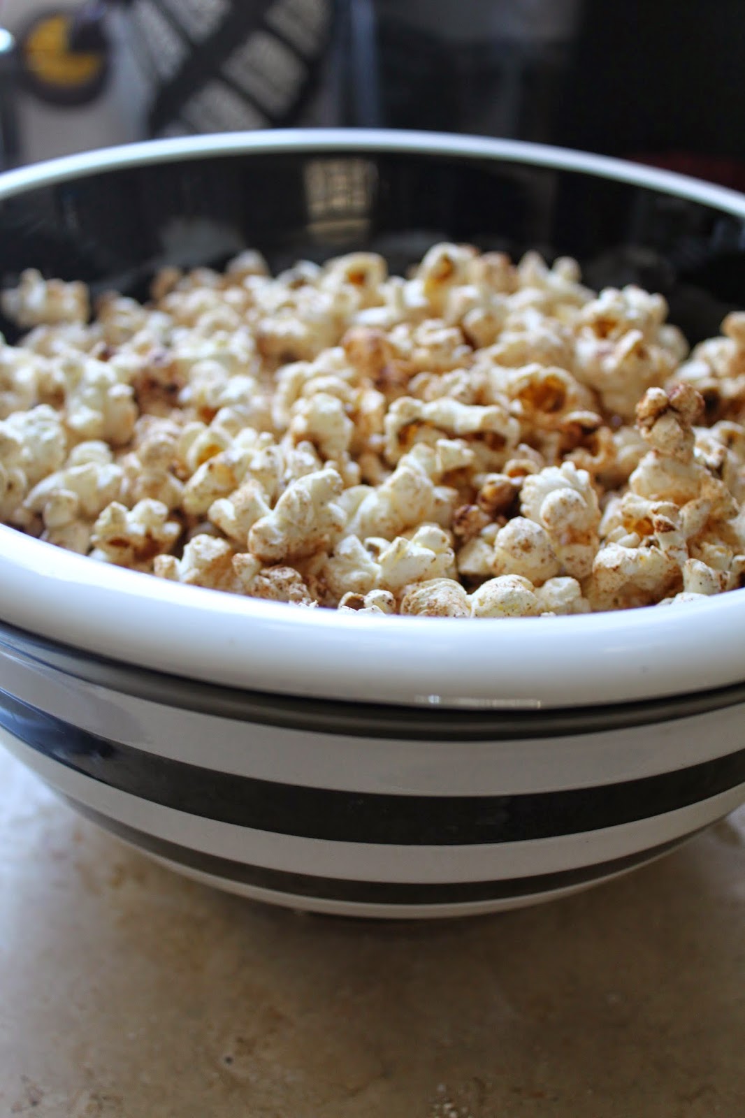 Fancy Food Thoughts Sweet + Salty Cinnamon "Kettle Corn" (No Sugar!)