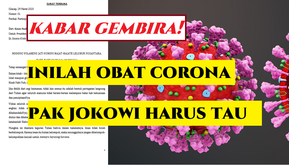 Surat Terbuka Untuk Pak Jokowi