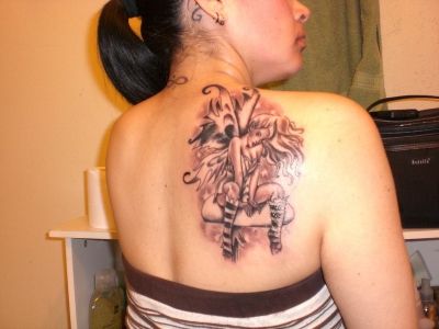 upper back tattoos