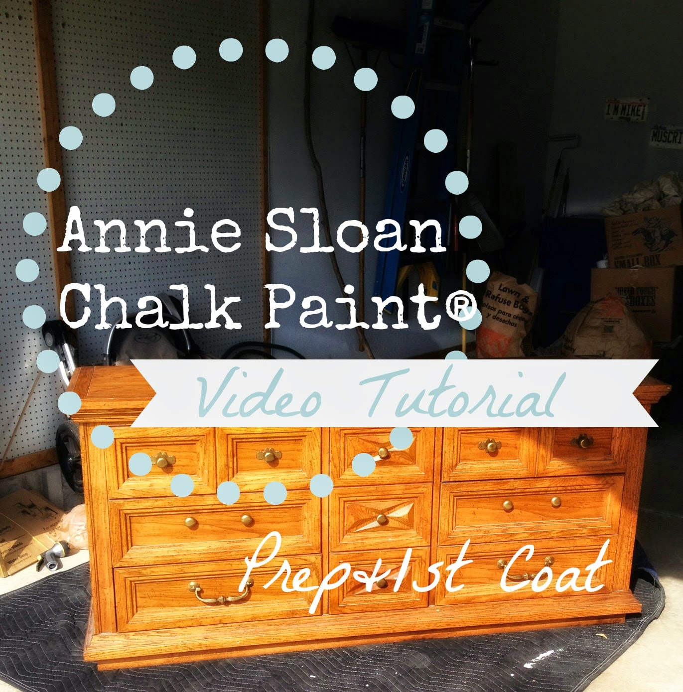Pretty Distressed Annie Sloan Chalk Paint® Video Tutorial 1