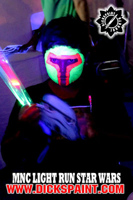 face painting uv glow jakarta