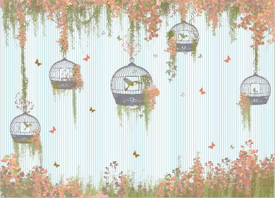 little hands: New Birdcage Wallpaper