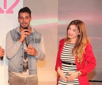 Alessia col pancione e Aldo Alessia Cammarota incinta
