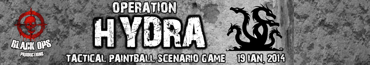 OPERATION HYDRA TACTICAL PAINTBALL SCENARIO GAME