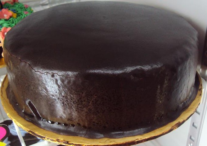 Russian black and white cake