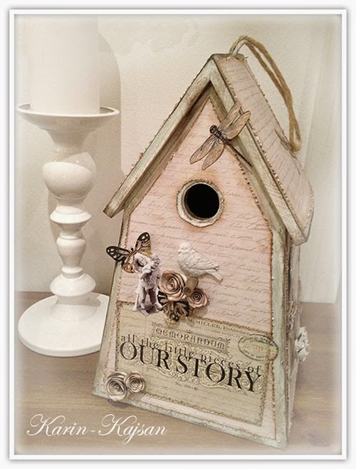 Kajsansscrapblog .A birdhouse story.
