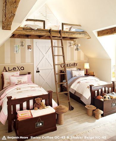 Dormitorio para hermanos y hermanas dormitorios compartidos por ...