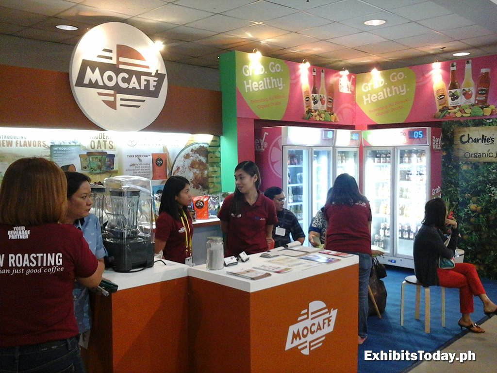 Mocafe Exhibit Booth 