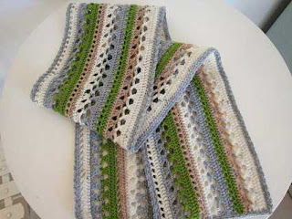 Bufanda a Crochet Bufanda a Crochet